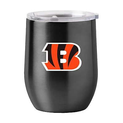 Logo Brands Cincinnati Bengals 16 oz Gameday Stainless Curved Beverage Tumbler