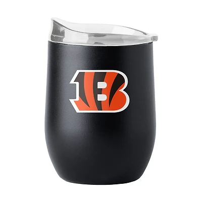 Logo Brands Cincinnati Bengals 16oz Flipside Powder Coat Tumbler