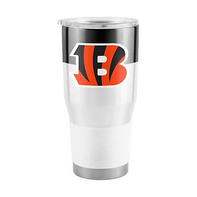 Logo Brands Cincinnati Bengals 30 oz Colorblock Stainless Tumbler