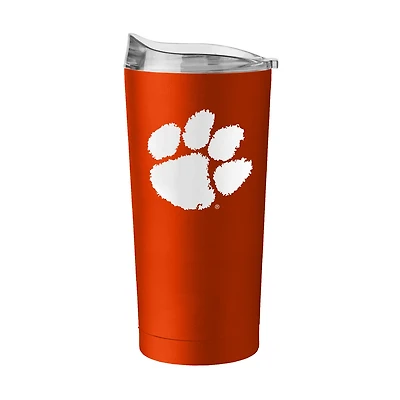 Logo Brands Clemson University 20 oz Flipside Powder Coat Tumbler