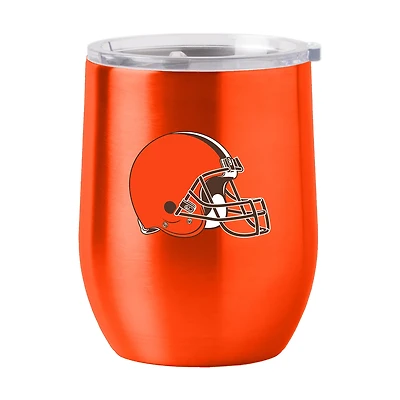 Logo Brands Cleveland Browns 16 oz Gameday Stainless Curved Beverage Tumbler