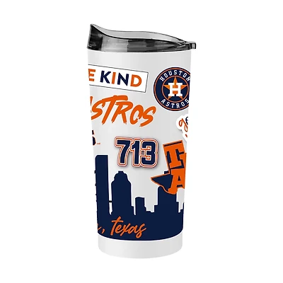 Logo Brands Houston Astros 20 oz Native Powder Coat Tumbler