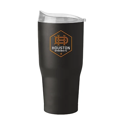 Logo Brands Houston Dynamo 30 oz Flipside Powder Coat Tumbler