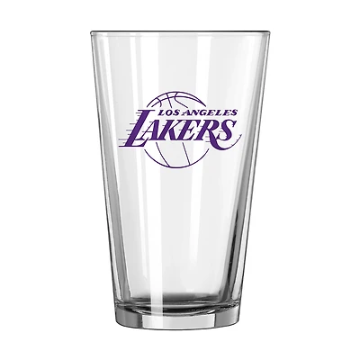 Logo Brands Los Angeles Lakers 16 oz Gameday Pint Glass