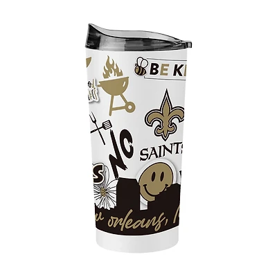 Logo Brands New Orleans Saints 20 oz Native Tumbler