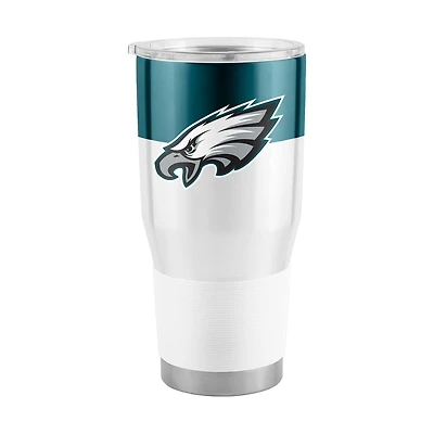 Logo Brands Philadelphia Eagles 30 oz Colorblock Stainless Tumbler