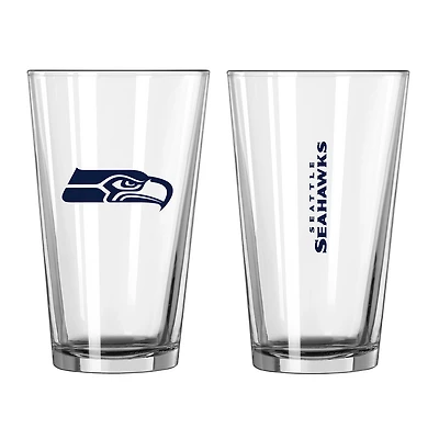 Logo Brands Seattle Seahawks 16 oz Gameday Pint Glass