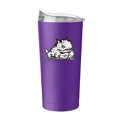 Logo Brands Texas Christian University 20 oz Flipside Powder Coat Tumbler