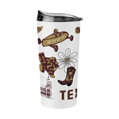 Logo Brands Texas State University 20 oz Native Tumbler