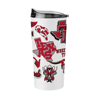 Logo Brands Texas Tech University 20 oz Native Tumbler