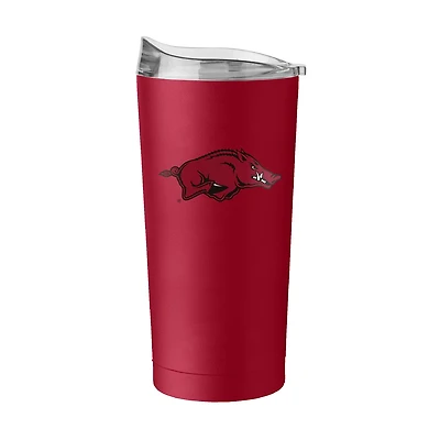 Logo Brands University of Arkansas 20 oz Flipside Powder Coat Tumbler