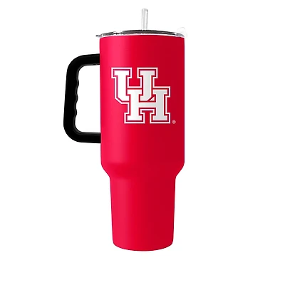 Logo Brands University of Houston 40 oz Flipside Powder Coat Tumbler