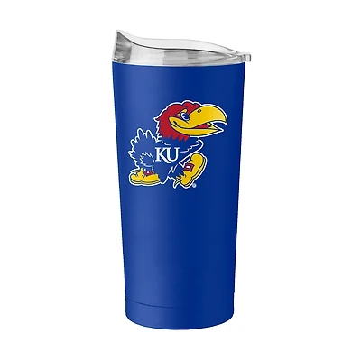 Logo Brands University of Kansas 20 oz Flipside Powder Coat Tumbler