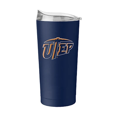 Logo Brands University of Texas at El Paso 20 oz Flipside Powder Coat Tumbler