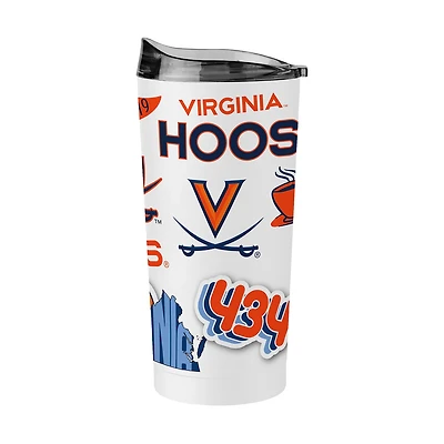 Logo Brands University of Virginia 20 oz Native Tumbler