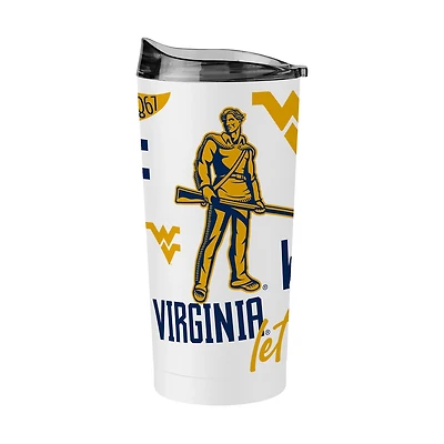 Logo Brands University of West Virginia 20 oz Native Tumbler