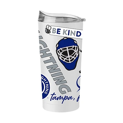 Tampa Bay Lightning 20 oz Native Powder Coat Tumbler