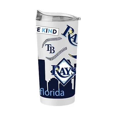 Tampa Bay Rays 20 oz Native Powder Coat Tumbler