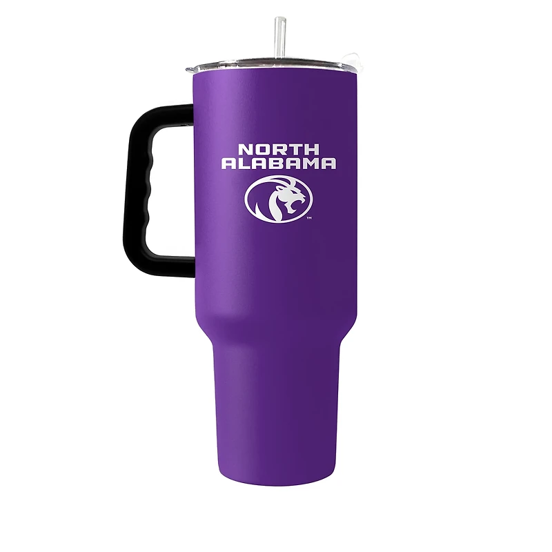 University of North Alabama 40 oz Flipside Powder Coat Tumbler
