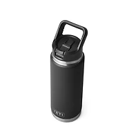 YETI Rambler 26 oz Straw Bottle Charcoal