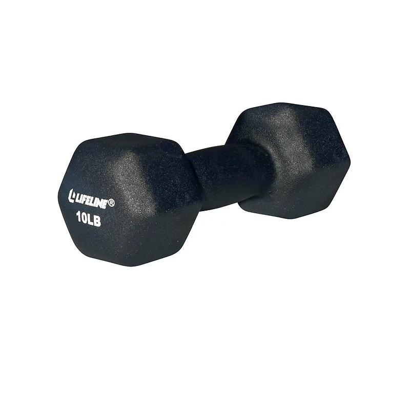 Lifeline Hex Neoprene Dumbbell – Single