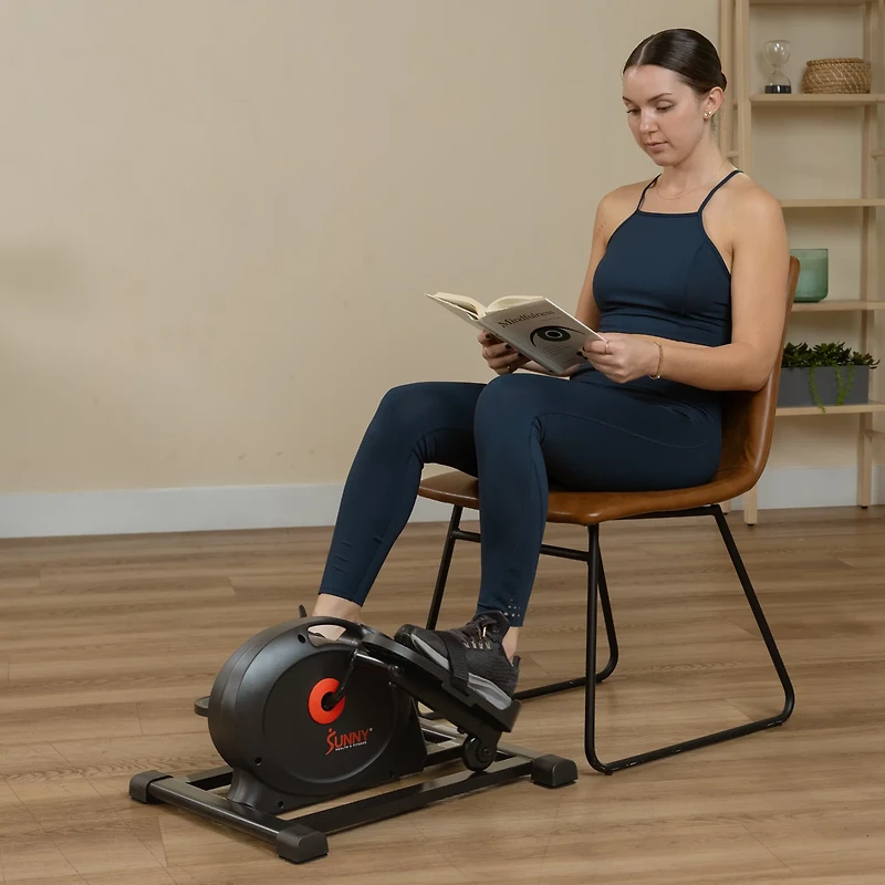 Sunny Health & Fitness Smart Manual Under Desk Elliptical