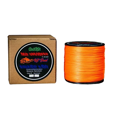 MadKatz Orange Crush 328 yd 60 lb Braided Fishing Line