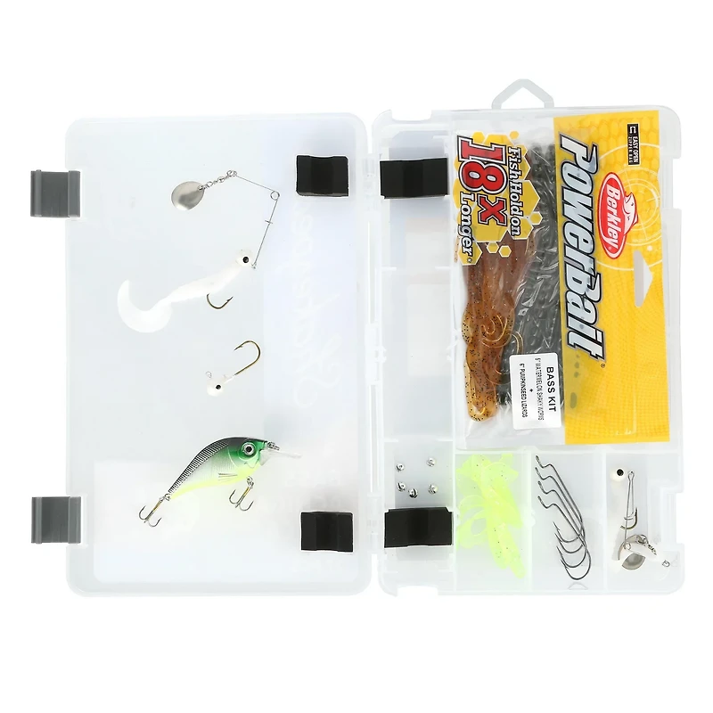 Shakespeare Catch More Fish Bass Spinning Combo