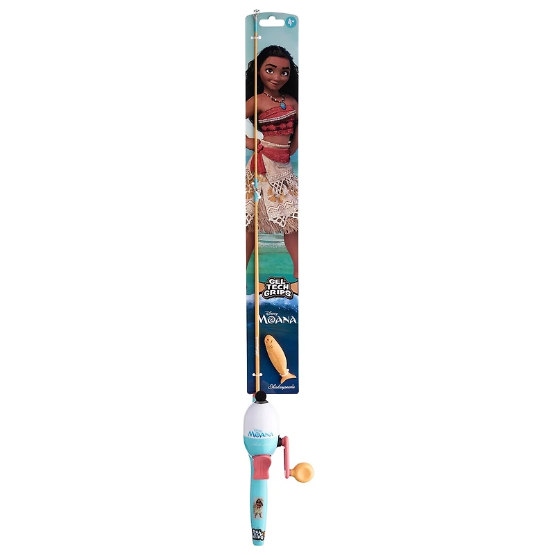 Shakespeare Disney Moana Spincast Combo Rod