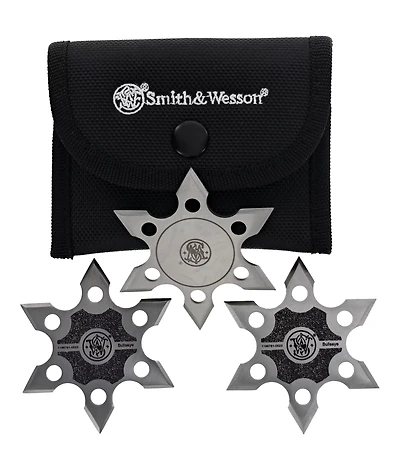 Smith & Wesson Bullseye Throwing Stars 3-Pack