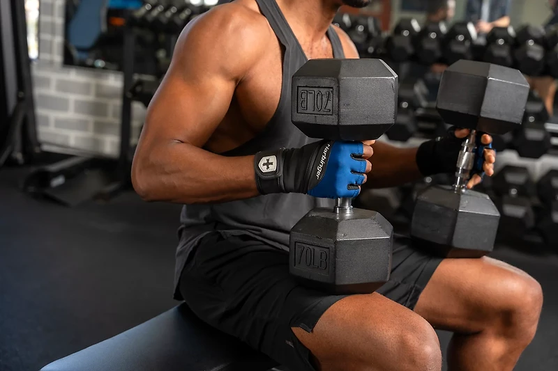 Harbinger Men's Training Grip Wristwrap 3.0 Gloves