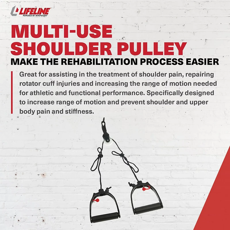 Lifeline Multi-Use Shoulder Pulley