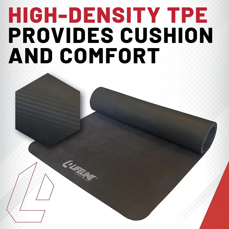 Lifeline Premium Suede 4mm Yoga Mat