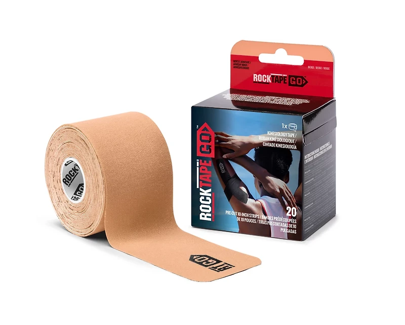 RockTape GO Precut Gentle Fitness Tape