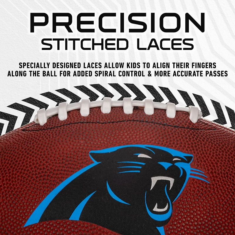 Franklin Kids' Carolina Panthers Junior Football