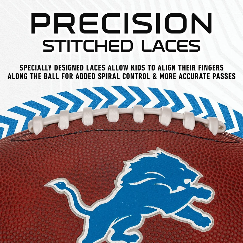 Franklin Kids' Detroit Lions Junior Football