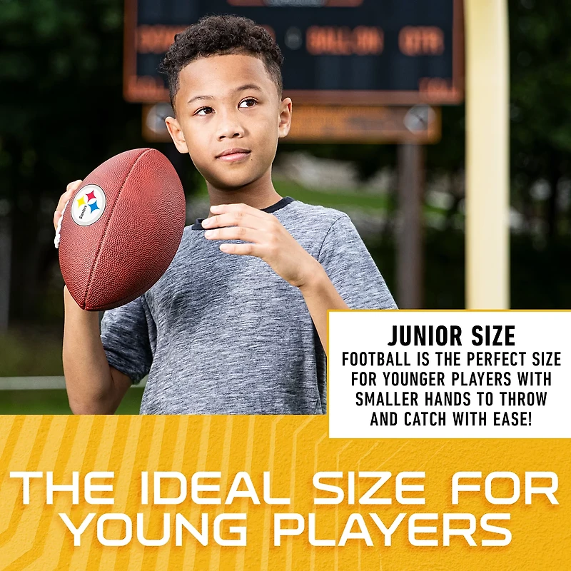 Franklin Kids' Pittsburgh Steelers Junior Football