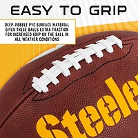 Franklin Kids' Pittsburgh Steelers Junior Football