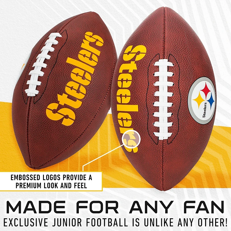 Franklin Kids' Pittsburgh Steelers Junior Football