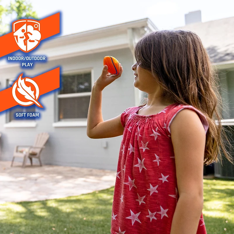 NERF Mini Stress Foam Sport Ball Set