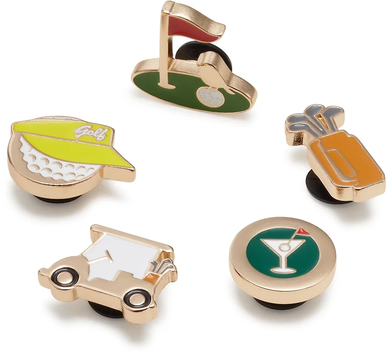 Crocs 19th Hole Jibbitz 5-Pack