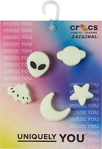 Crocs Glow Ceiling Stars Jibbitz Charm 5-Pack