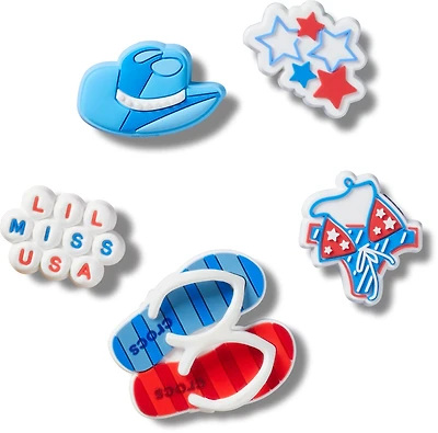 Crocs Jibbitz 4th of July USA