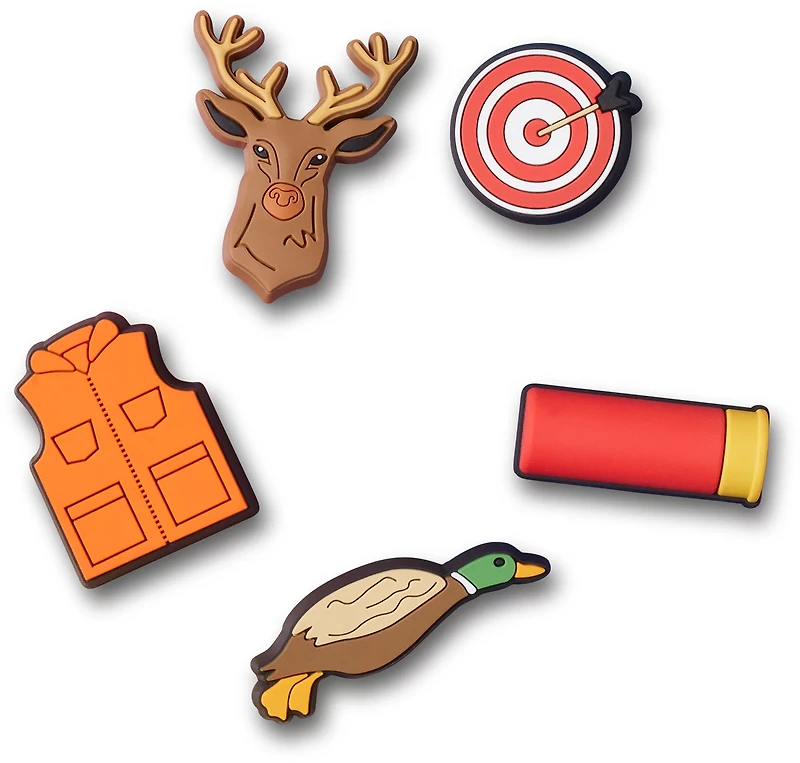 Crocs Jibbitz Hunting Season Charms 5-Pack