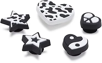 Crocs Jibbitz Mono BnW Charms 5-Pack