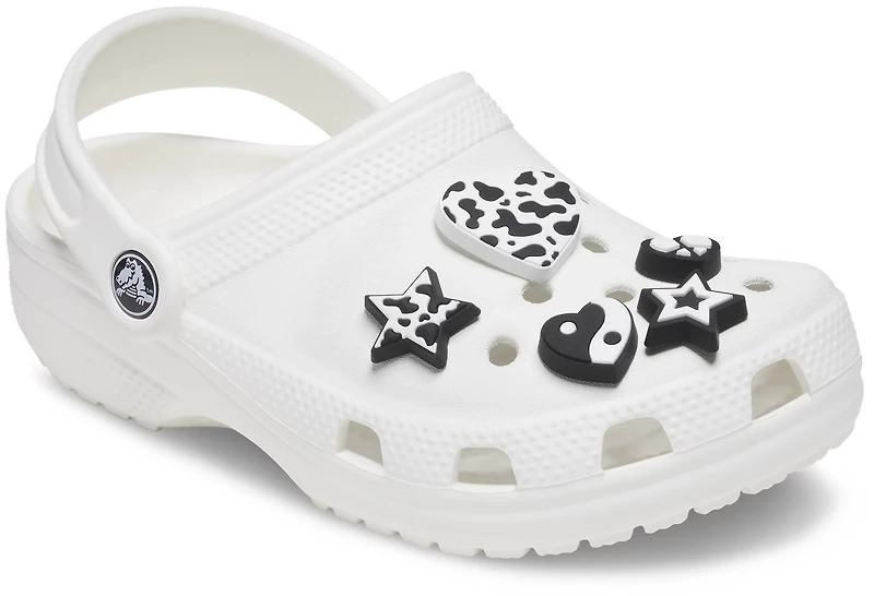 Crocs Jibbitz Mono BnW Charms 5-Pack