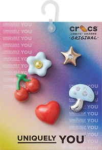 Crocs Jibbitz Puffy Metals 5-Pack