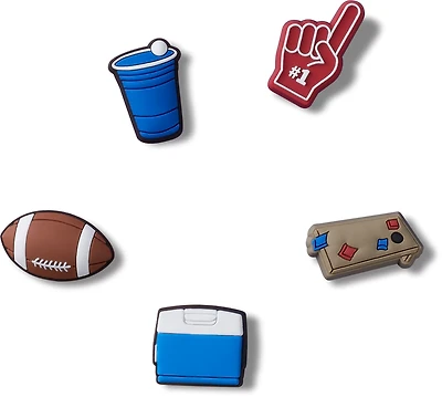 Crocs Jibbitz Tailgate 5-Pack