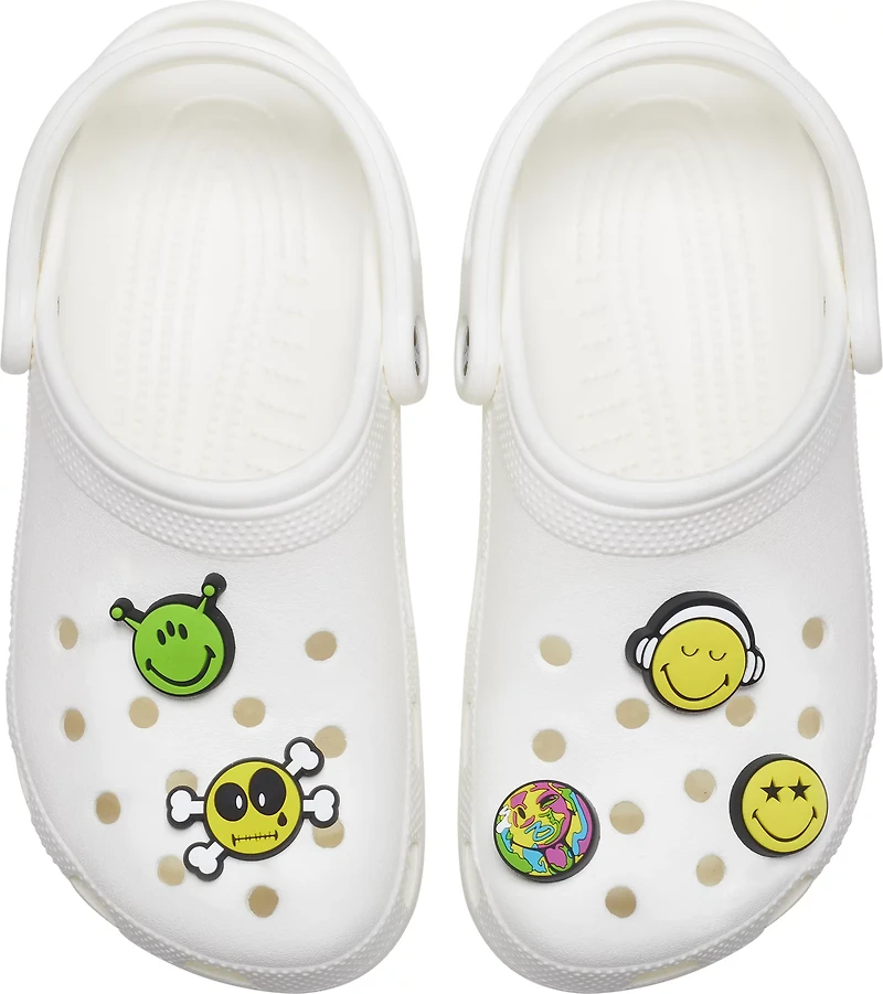 Crocs Smiley Jibbitz 5-Pack