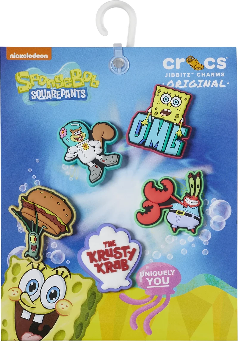 Crocs Spongebob Jibbitz 5-Pack